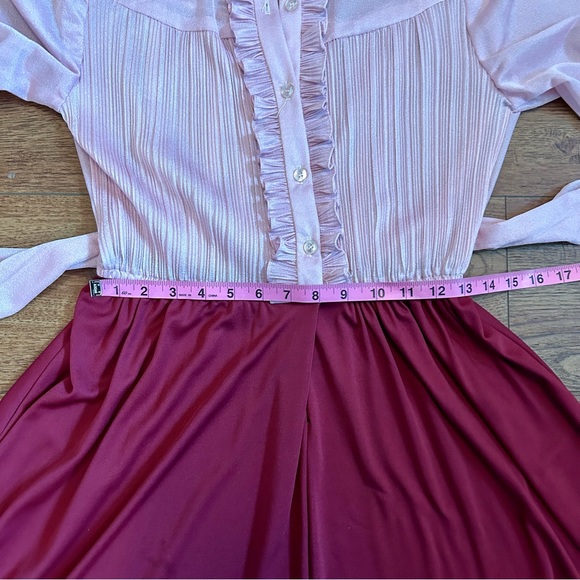 VINTAGE Secretary Dress, Pink - Picture 8 of 9